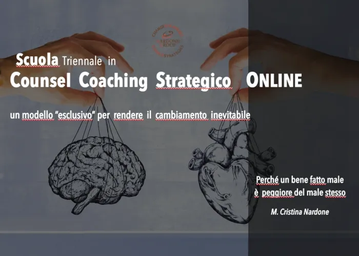 [CORSO GRATIS] Scuola triennale di counseling e coaching breve strategico – Nardone