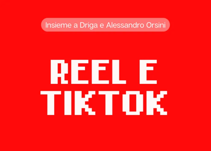 [CORSO GRATIS] Reel e TikTok – Marketing Espresso AcadeME