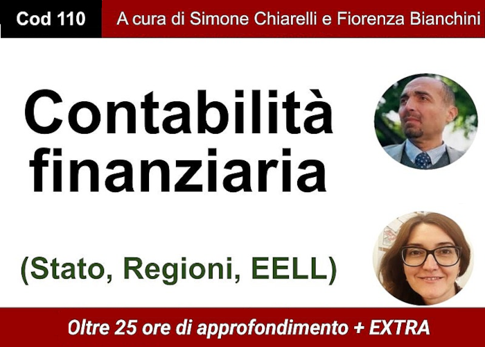 [CORSO GRATIS] Contabilità finanziaria: Stato, Regioni, Enti Locali (Cod110) – Omniavis