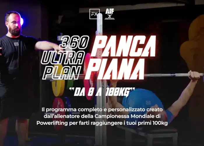 [CORSO GRATIS] Panca Piana (da 0 a 100k) – FitnessX