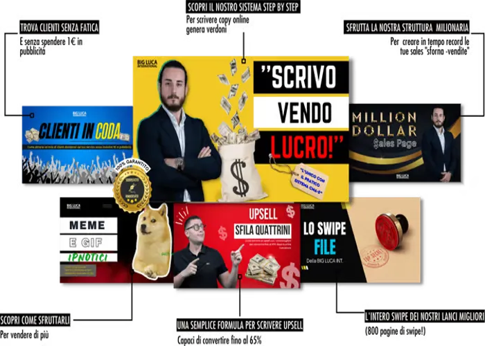 [CORSO GRATIS] Scrivo, vendo, lucro – Big Luca