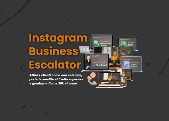 [CORSO GRATIS] Instagram Business Escalator – Gabriele Venturini