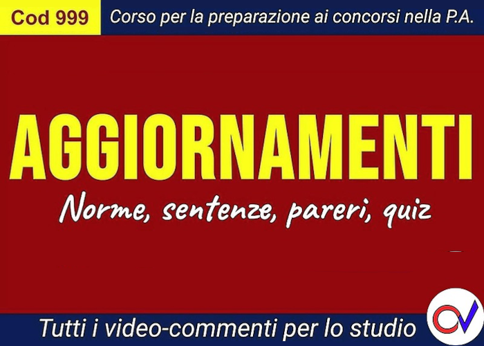[CORSO GRATIS] Aggiornamenti e Materiali Extra (Cod999) – Omniavis