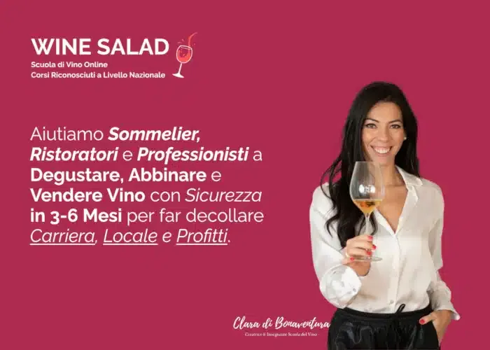[CORSO GRATIS] Corso Professionale da Sommelier Degustatore – Wine Salad