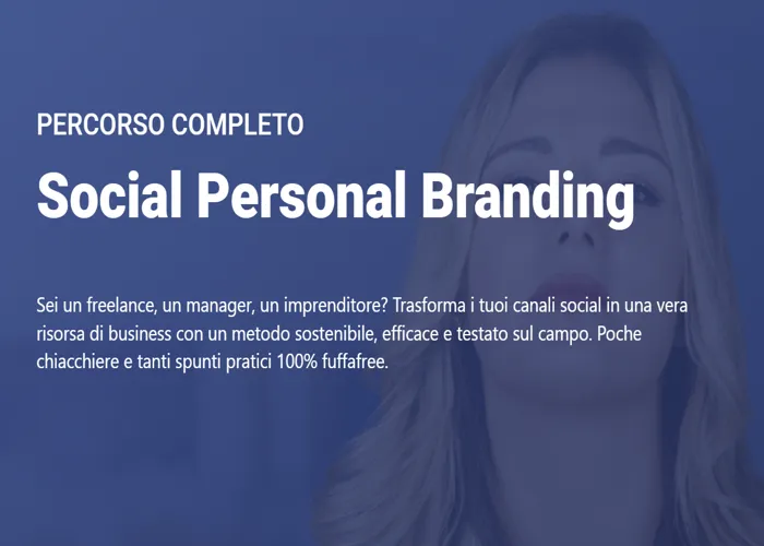 [CORSO GRATIS] Social Personal Branding – Veronica Gentili