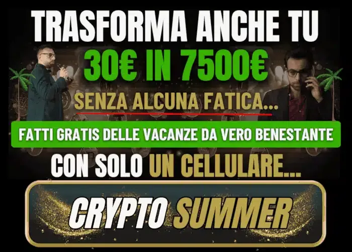 [CORSO GRATIS] Crypto Summer – Antonio Ereditario