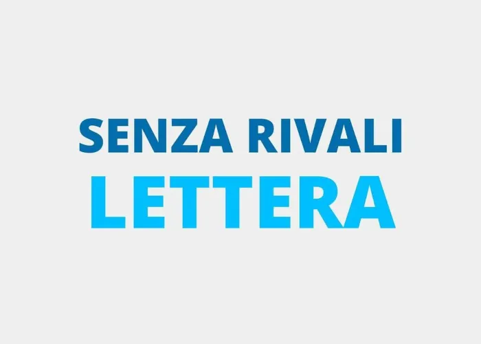 [CORSO GRATIS] Senza Rivali: Lettera – CVPLUS