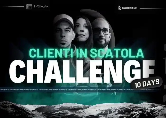 [CORSO GRATIS] Clienti in Scatola Challenge – Marco Lutzu